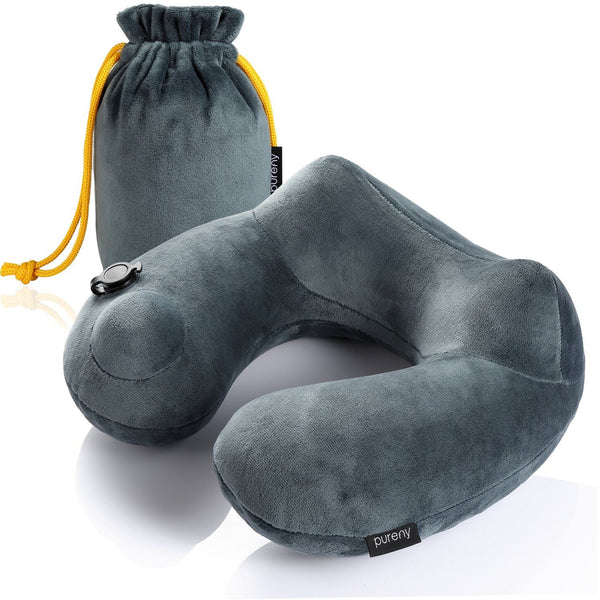 Wholesale Personalized vibration heat travel neck pillow for neck